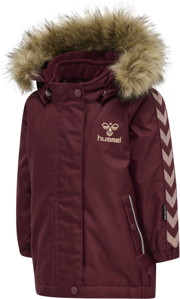 HummelKinderJackeHmlcanyonTexJacketWindsorWine-104