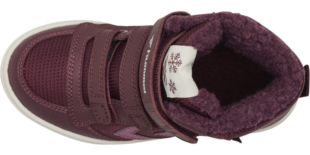 HummelKinderWinterschuheStadilSuperPolyBootRecycledTexJrWindsorWine-23