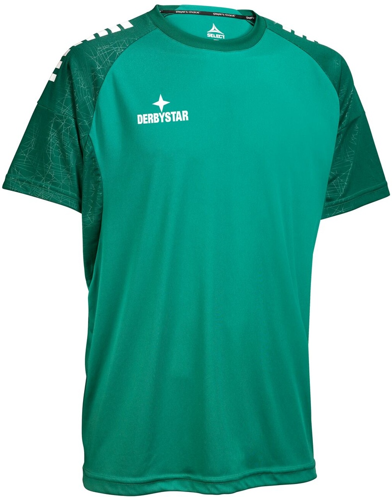 DerbystarTrikotKurzarmMadridV25602036GruenWeiss-S