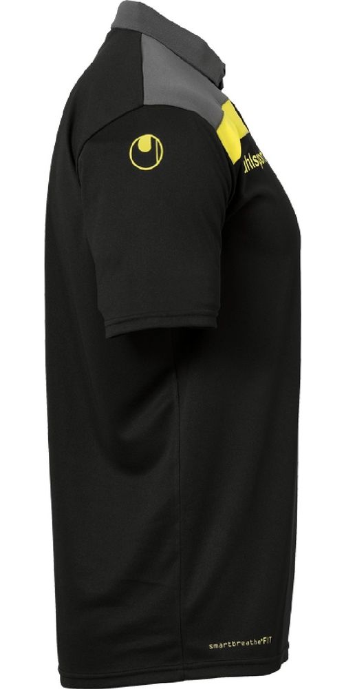 UhlsportKinderOffense23PoloShirt1002213SchwarzAnthraLimonengel-140