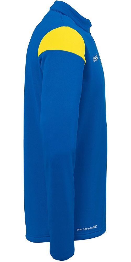 UhlsportKinderTrainingsjackeSquad2714ZipTop1002258AzurblauLimonengelb-116