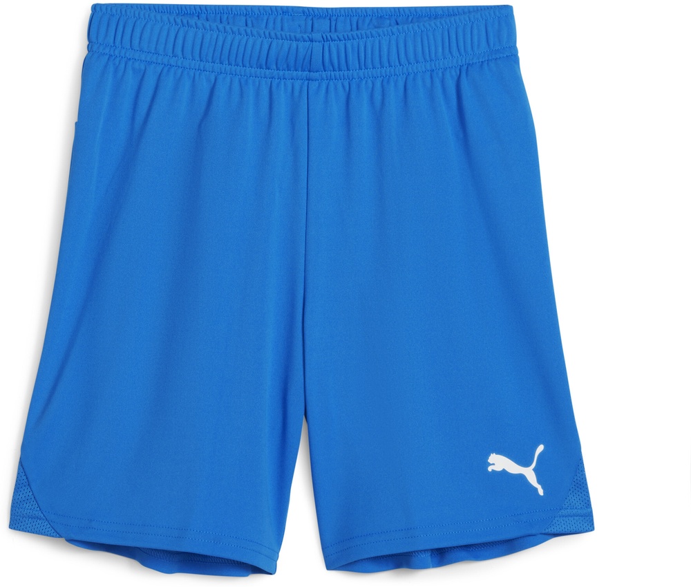 PumaKinderSportShortsTeamGoalShortsJr705753ElectricBlueLemonade-PumaWhite-164