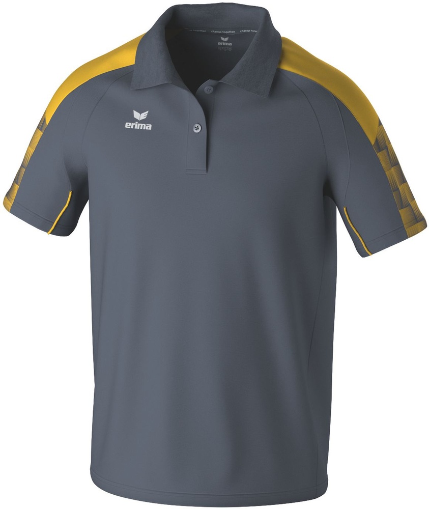 ErimaPoloShirtEvoStarPoloshirt24-0013SlateGreyGelb-S
