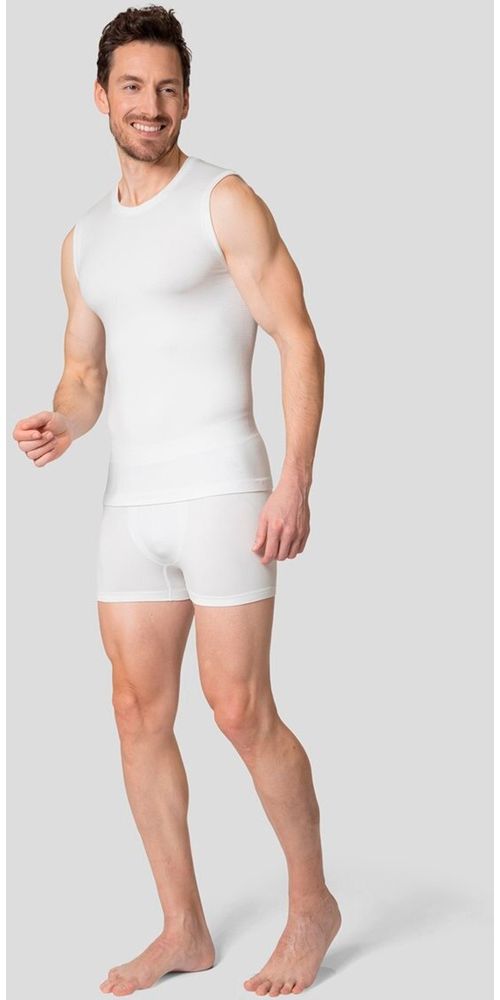 OdloTanktopBlTopCrewNeckSingletPerformanceLightEco188802White-L