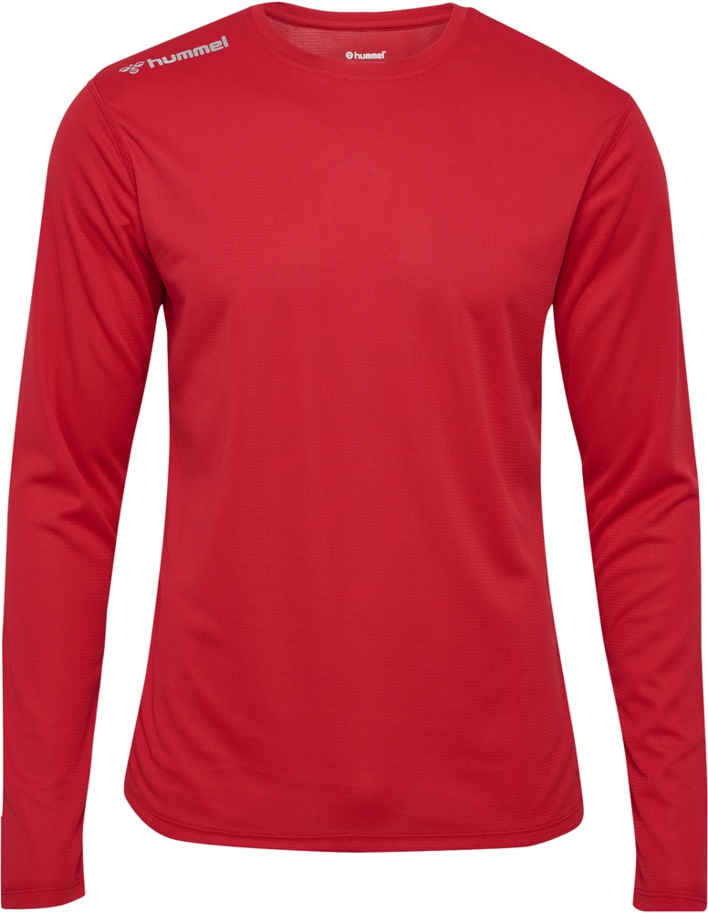 HummelT-ShirtTopHmlrunJerseyLSTangoRed-XXL