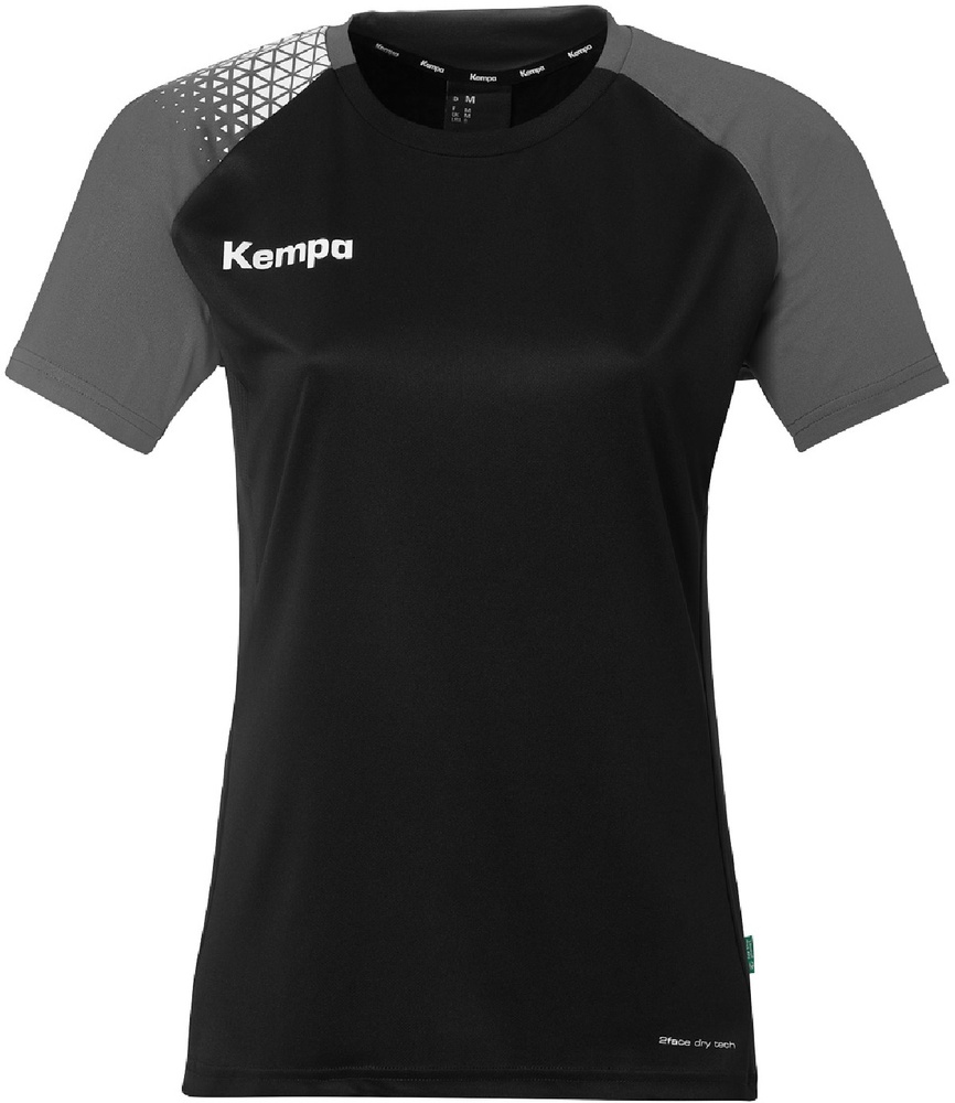 KempaDamenSportshirtAmbition28Shirt2005146SchwarzAnthra-XS