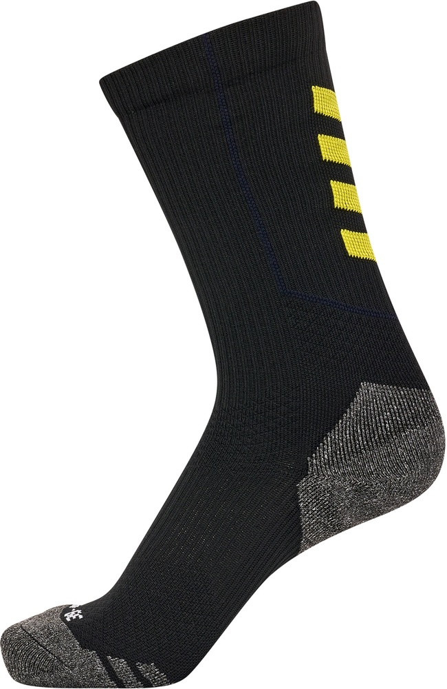 HummelSockenHmlproTrainingSocksLowBlackBlazingYellow-27-30