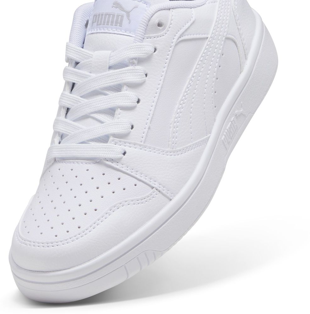 PumaKinderSchuheLowReboundV6LoJr393833PumaWhite-CoolLightGray-37