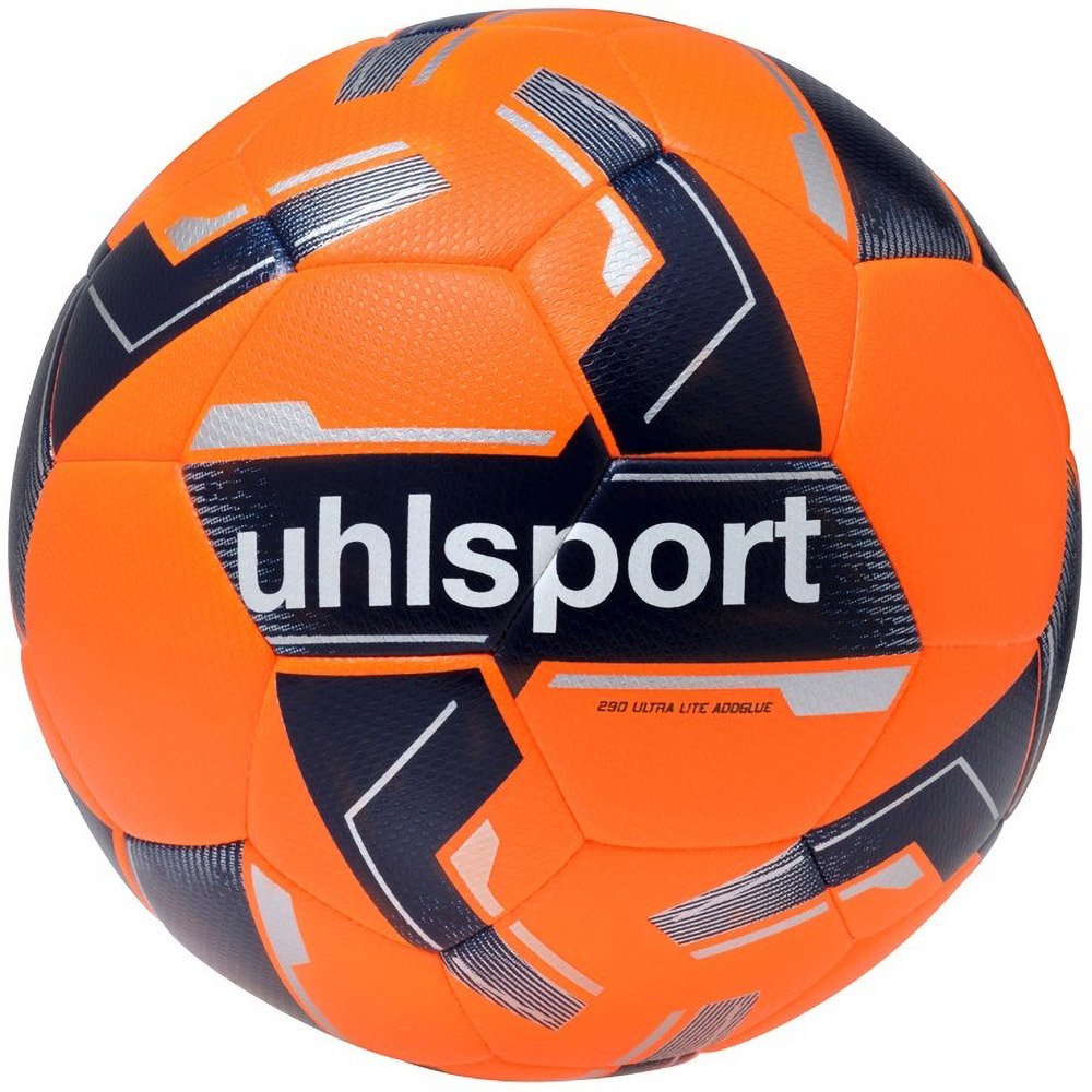 UhlsportKinderFuball290UltraLiteAddglue1001759FluoOrangeMarineSilber-3