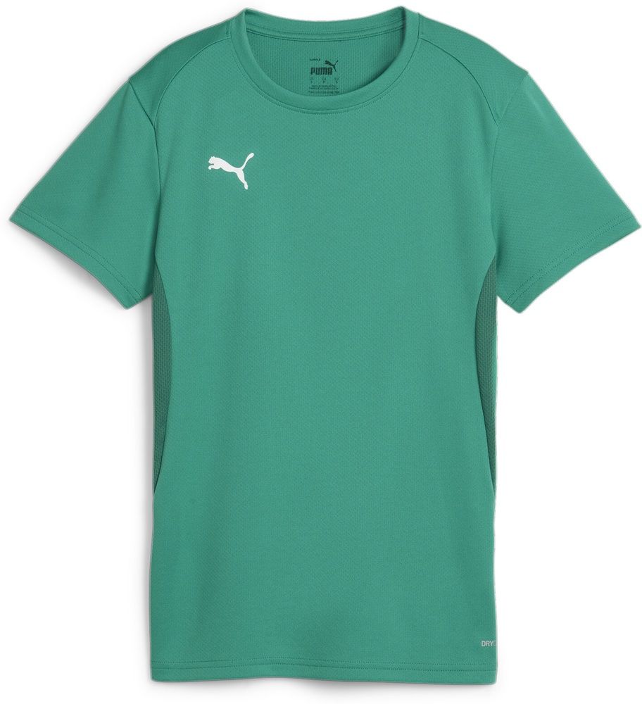 PumaDamenShirtTeamGoalJerseyWmn658638SportGreen-PumaWhite-XS