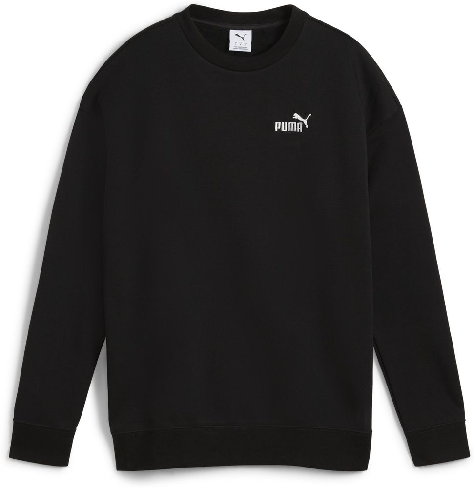 PumaDamenCrewSweatshirtESSSmallNo1LogoRelaxedCrewTR684975