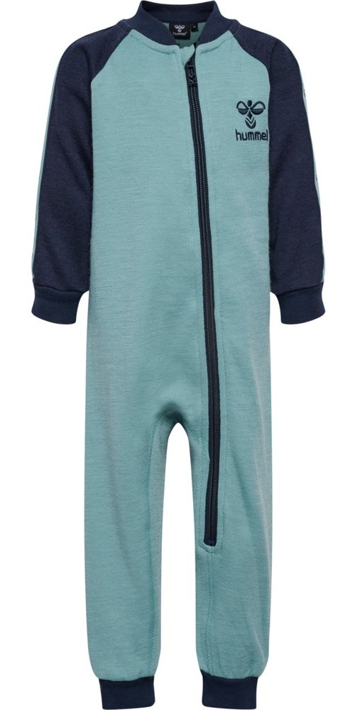 HummelKinderBodysuitLangarmHmlbelloSuitMineralBlue-56