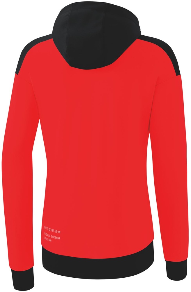 ErimaDamenChangeByErimaTrainingsjackeMitKapuze23-0004RotSchwarzWei-34XXS