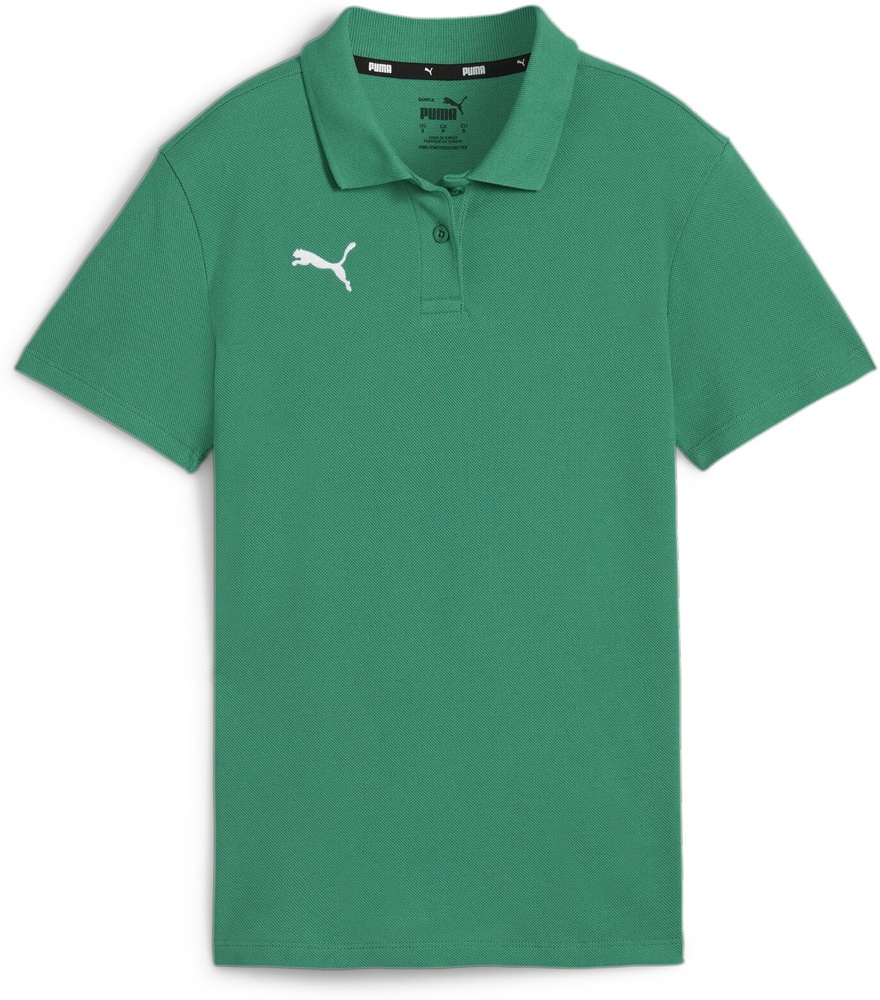 PumaDamenPoloShirtTeamGoalCasuaLongsleevePoloWmn658607SportGreen-PumaWhite-S