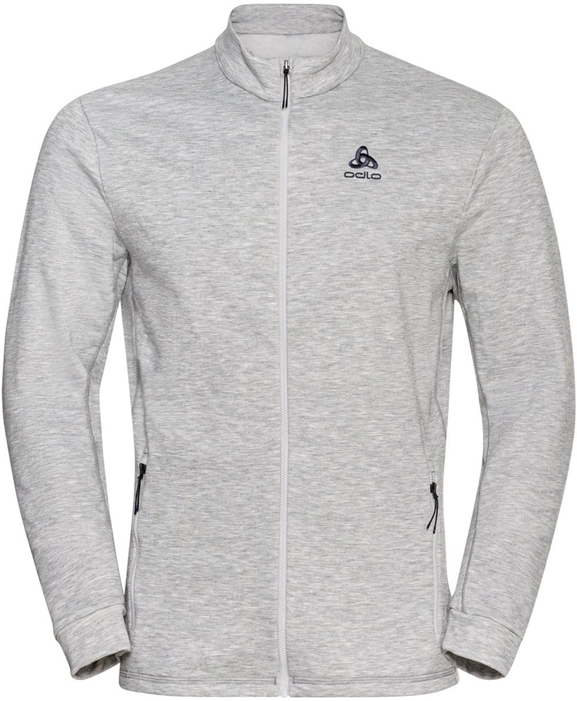 OdloMidlayerFullZipBerra542512GreyMelange-3XL