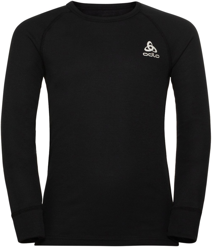 OdloKinderBlTopCrewNeckLong-SleeveActiveWarmEco159229Black-104