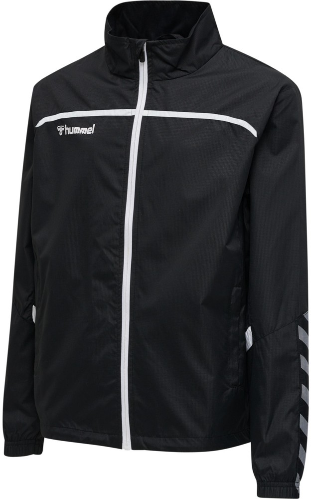 HummelKinderJackeHmlauthenticKidsTrainingJacketBlackWhite-116