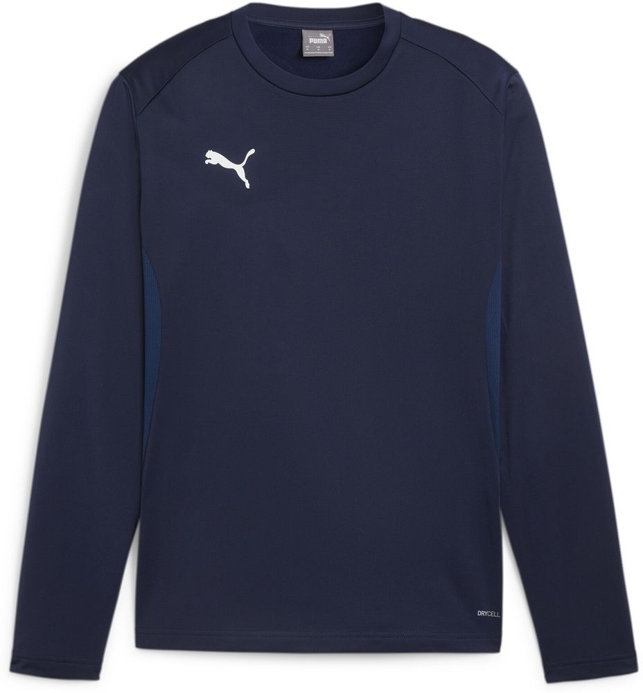 PumaCrewSweatshirtTeamGoalTrainingSweat658649PumaNavy-PumaWhite-PersianBlue-3XL