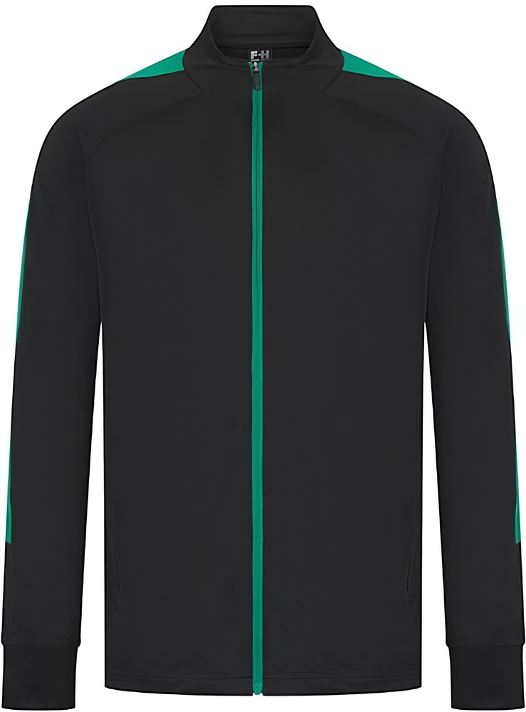 247CollectionTrainingsjackeLV871Black-Emerald-XXS