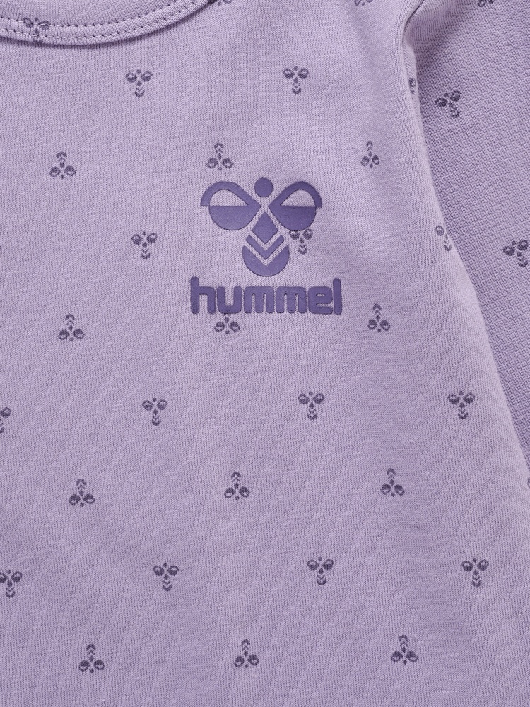 HummelBodysHmlbeesyBodyLSLavenderGray-56