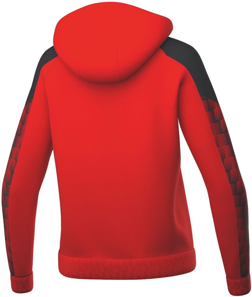 ErimaDamenEvoStarTrainingsjackeMitKapuze24-0004RotSchwarz-34XXS