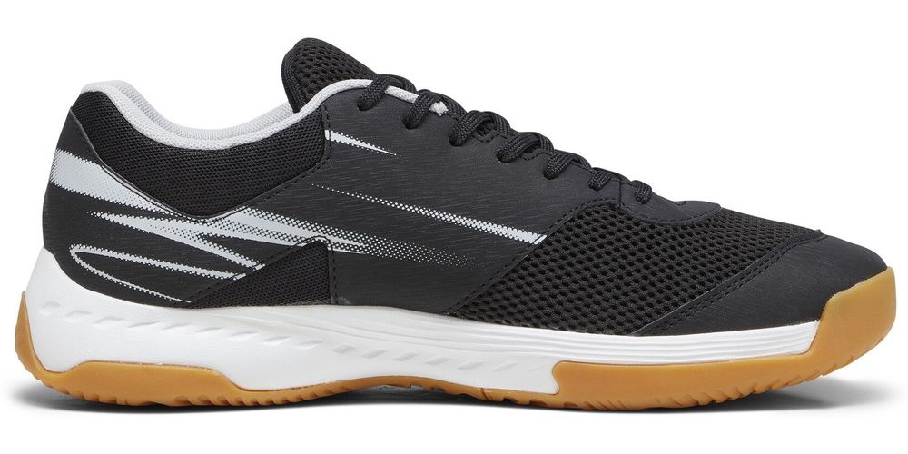 PumaIndoorschuheLowVarionII107341PumaBlack-CoolLightGray-YellowBlaze-Gum-44