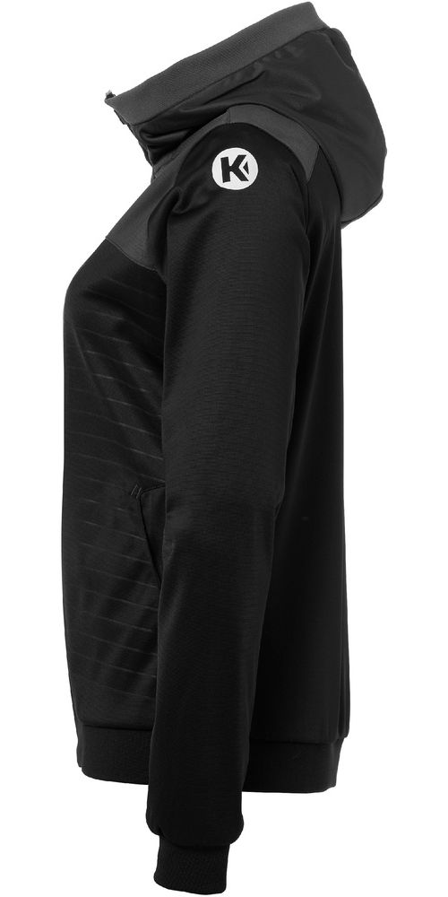 KempaDamenTrainingsjackeEmotion20KapuzenjackeWomen2002257SchwarzAnthra-XS