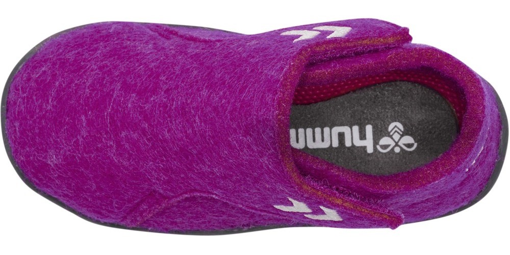 HummelKinderHausschuhWoolSlipperInfantPinkFlambe-21