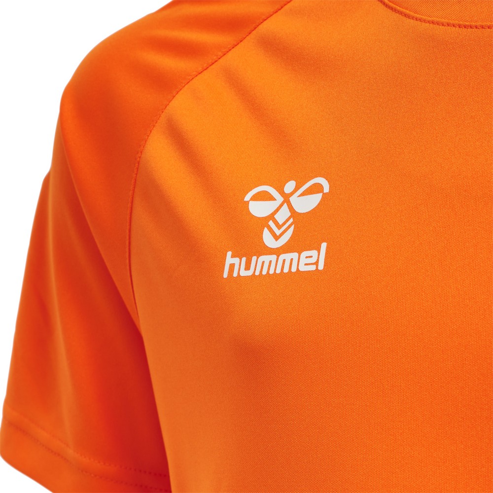 HummelKinderT-ShirtHmlcoreXkCorePolyT-ShirtSSKidsOrangeTiger-116