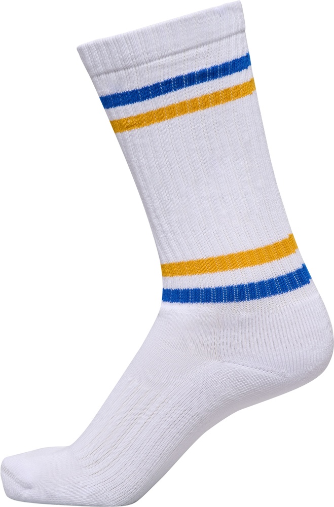 HummelSocken3-PackSocksChevronHighRetro225373WhiteBarbadoscherryEdenSkyd-35-38