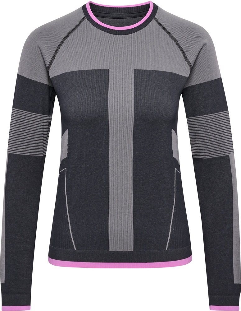 HummelDamenSeamlessT-ShirtLongsleeve228268Obsidian-ML
