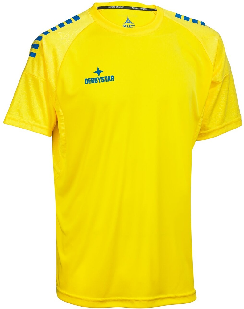 DerbystarTrikotKurzarmMadridV25602036GelbBlau-S