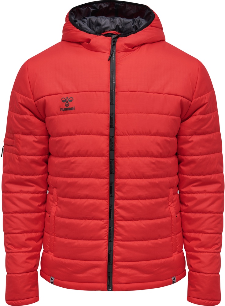 HummelOuterwearHmlnorthQuiltedHoodJacketTrueRed-XXL