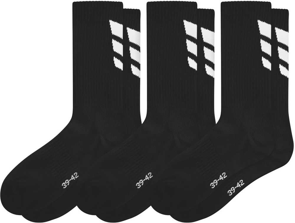 ErimaSocken3WingsSocks3Pack25-0022Schwarz-31-34