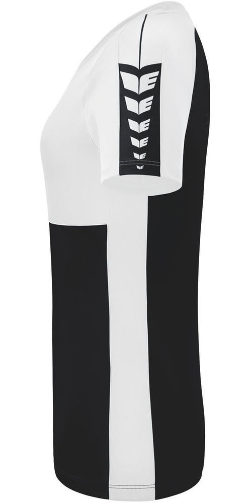 ErimaDamenSportshirtSixWingsT-Shirt22-0006SchwarzWei-34XXS