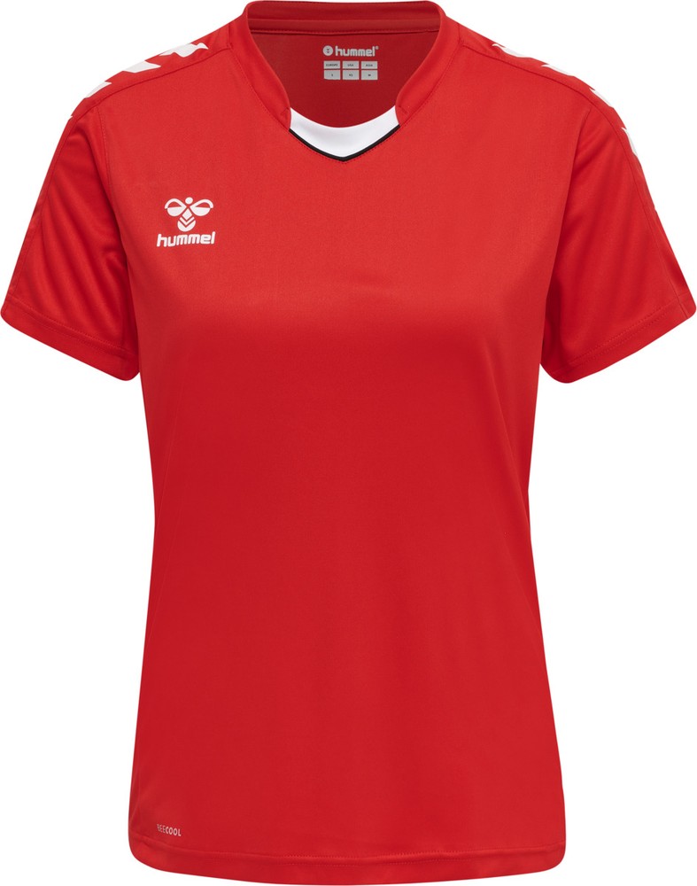 HummelDamenTrikotKurzarmHmlcoreXkPolyJerseySSWomanTrueRed-XXL