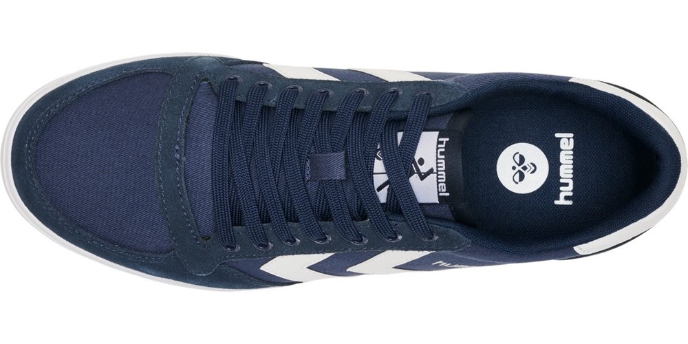 HummelSneakerflachHummelSlimmerStadilLowDressBlueWhiteKh-36