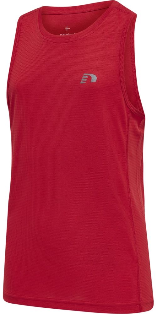NewlineKinderT-ShirtTopKidsCoreRunningSingletTangoRed-128