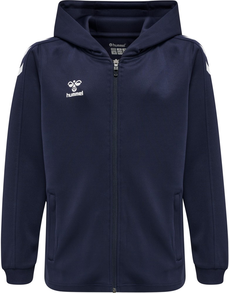 HummelKinderHoodieHmlcoreXkPolyZipHoodSweatKidsMarine-116