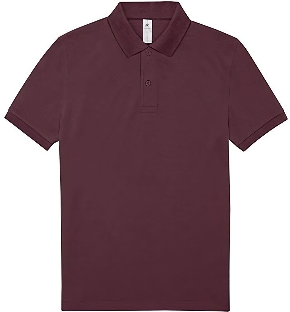 247CollectionPoloshirtPU424Burgundy-S