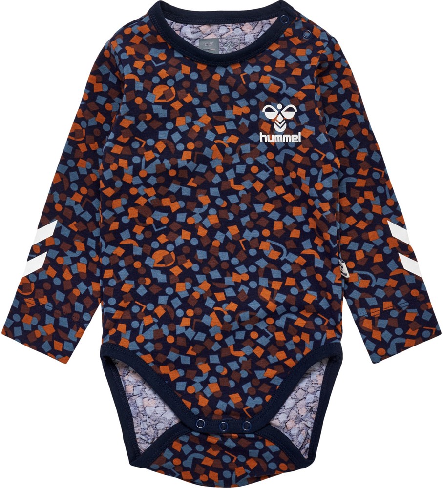 HummelKinderBodyLangarmHmlconfettiBodyLSBlackIris-56