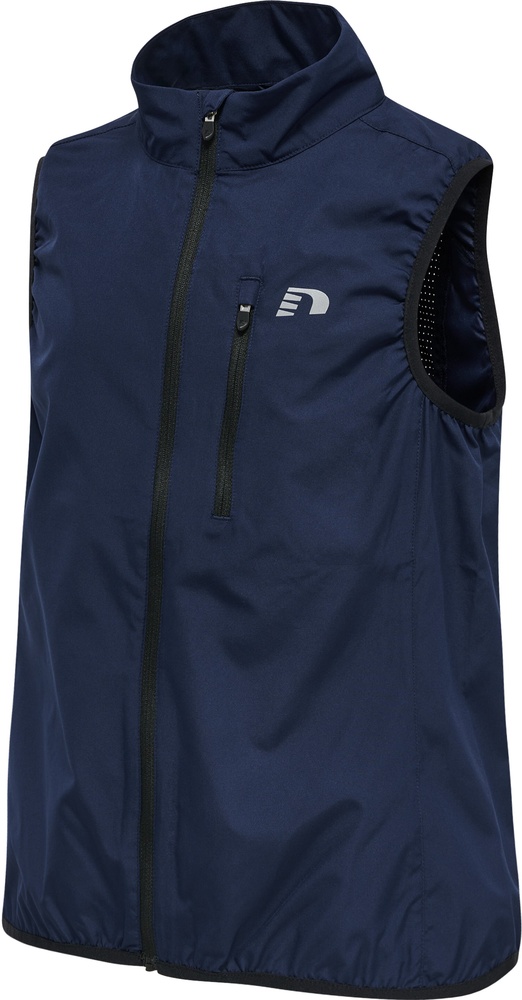 NewlineKinderWindbreakerWestenKidsCoreGiletBlackIris-128