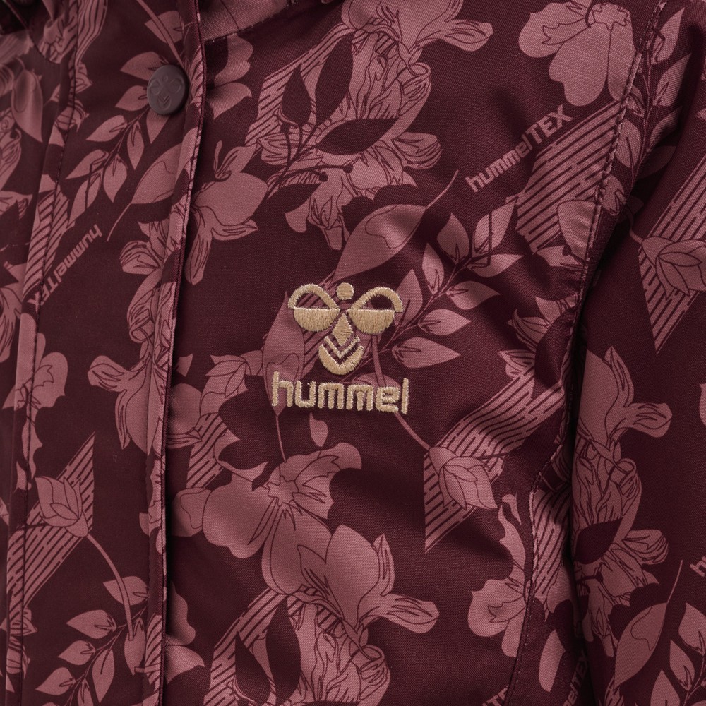 HummelKinderMantelHmlalmaTexCoatWindsorWine-104
