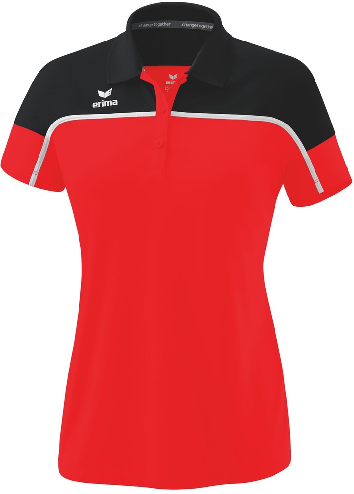 ErimaDamenPoloShirtChangeByErimaPoloshirt23-0008RotSchwarzWei-34XXS