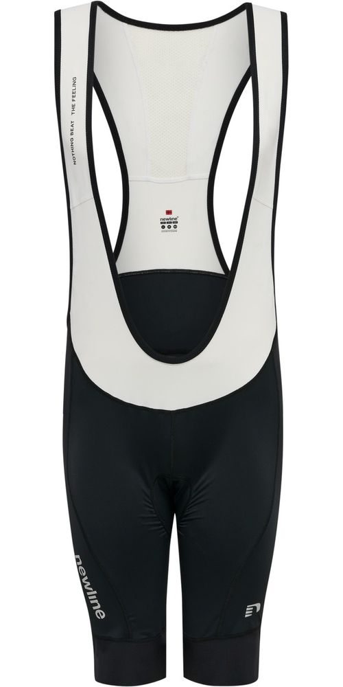 NewlineShortsMensCoreBikePanelBibShortsBlackWhite-XXL