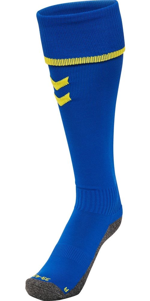 HummelSockenHmlcoreFootballSocksTrueBlueBlazingYellow-31-34