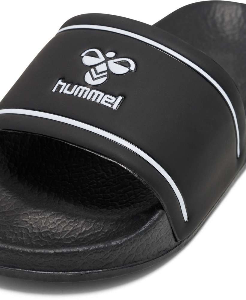 HummelKinderBadeschuhePoolSlideJr204050BlackWhite-24