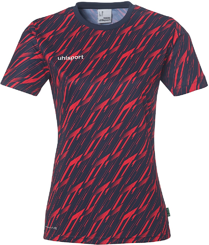 UhlsportDamenSportshirtProgressive28ShirtKurzarm1002268MarineRot-XS