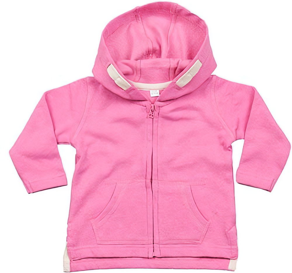 247CollectionBabyKinderHoodie-JackeBZ32BubbleGumPink-6-12Monate